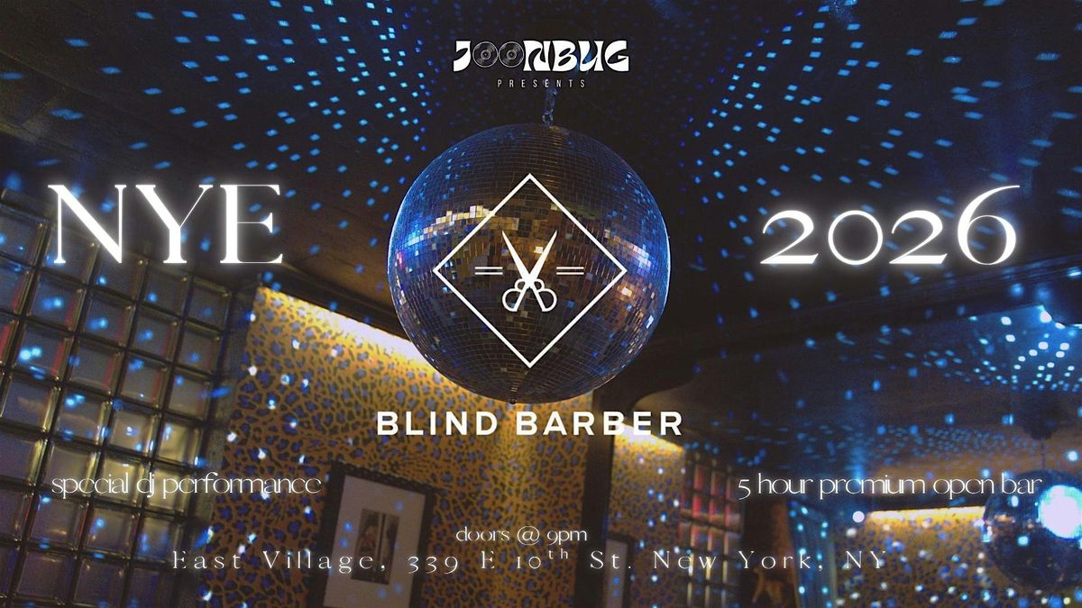 Blind Barber East Village NYE 26NYC