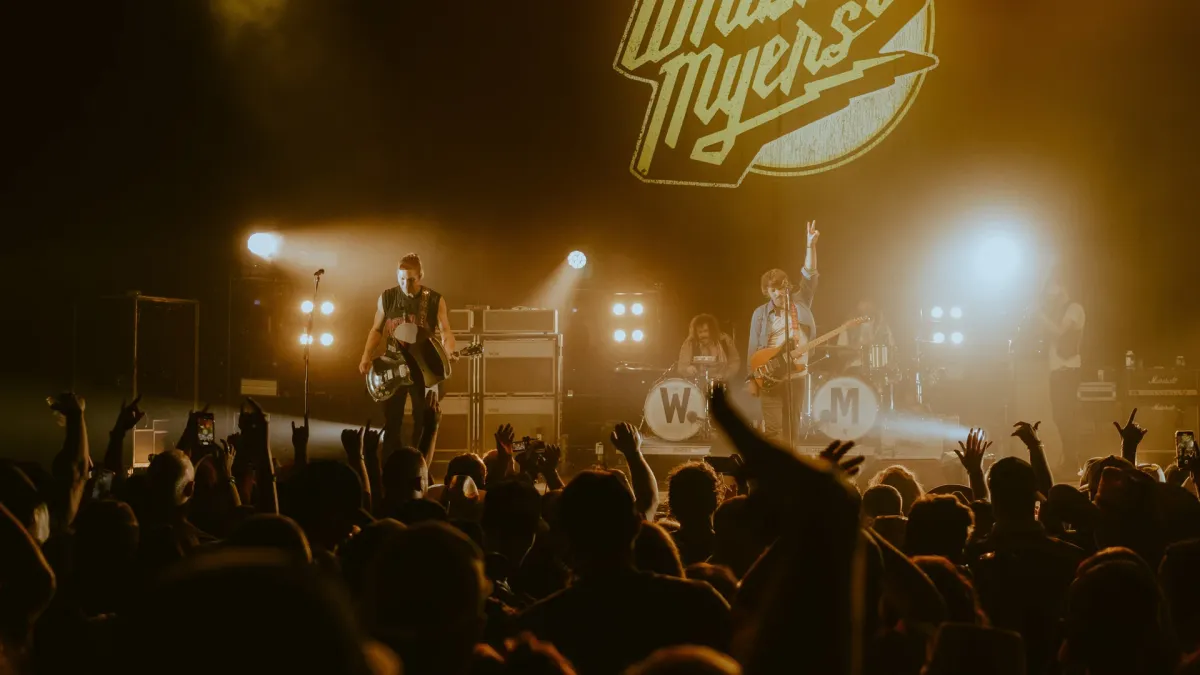 Whiskey Myers, Bones Owens, Rob Leines in Scranton