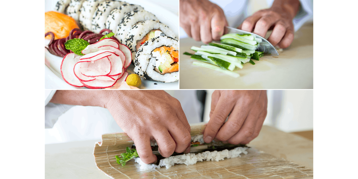 Make Sushi Rolls With Chef Birdie - Sushi Making Cooking Class in Sacramento | Classpop!\u2122