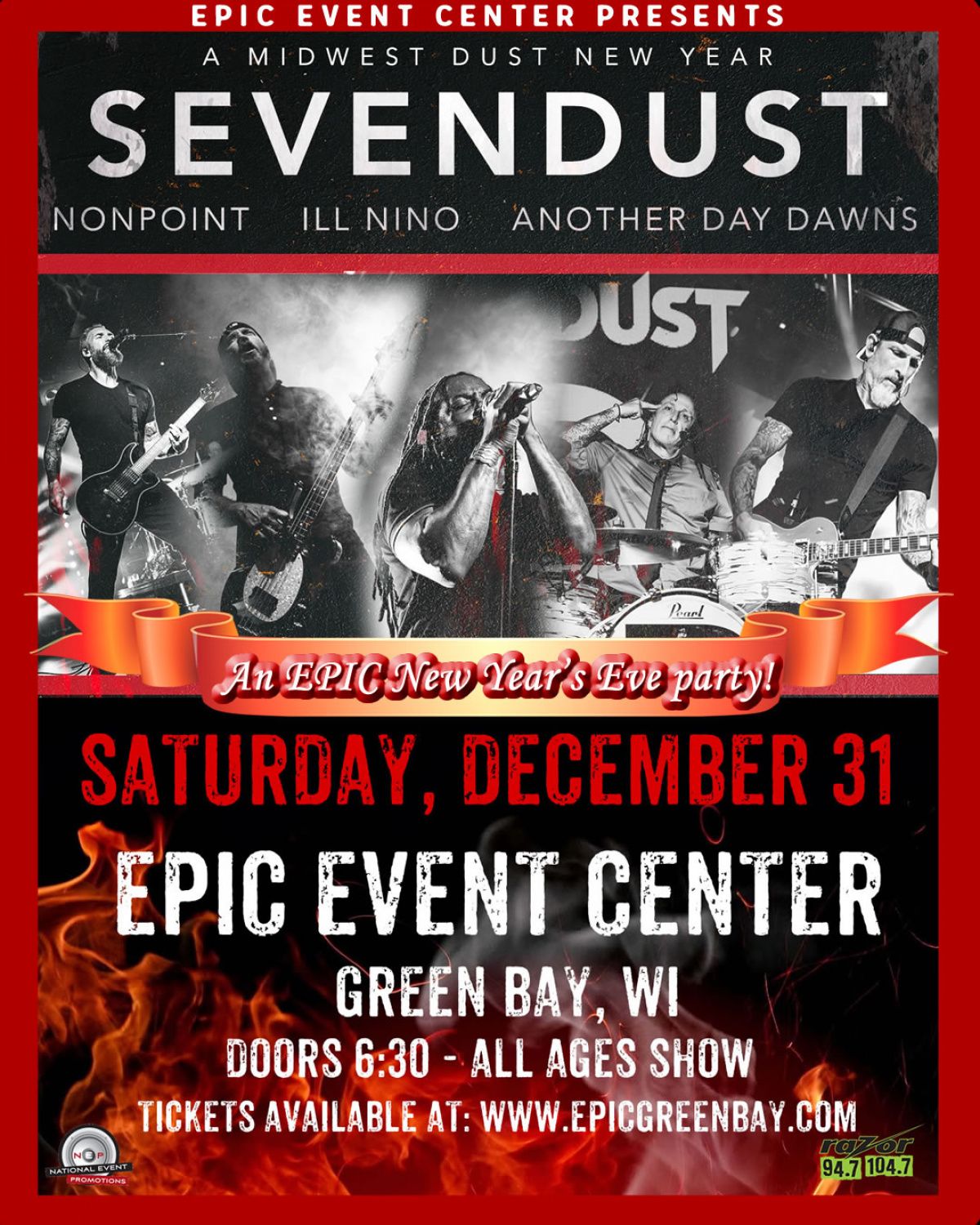 Sevendust at GLC Live at 20 Monroe