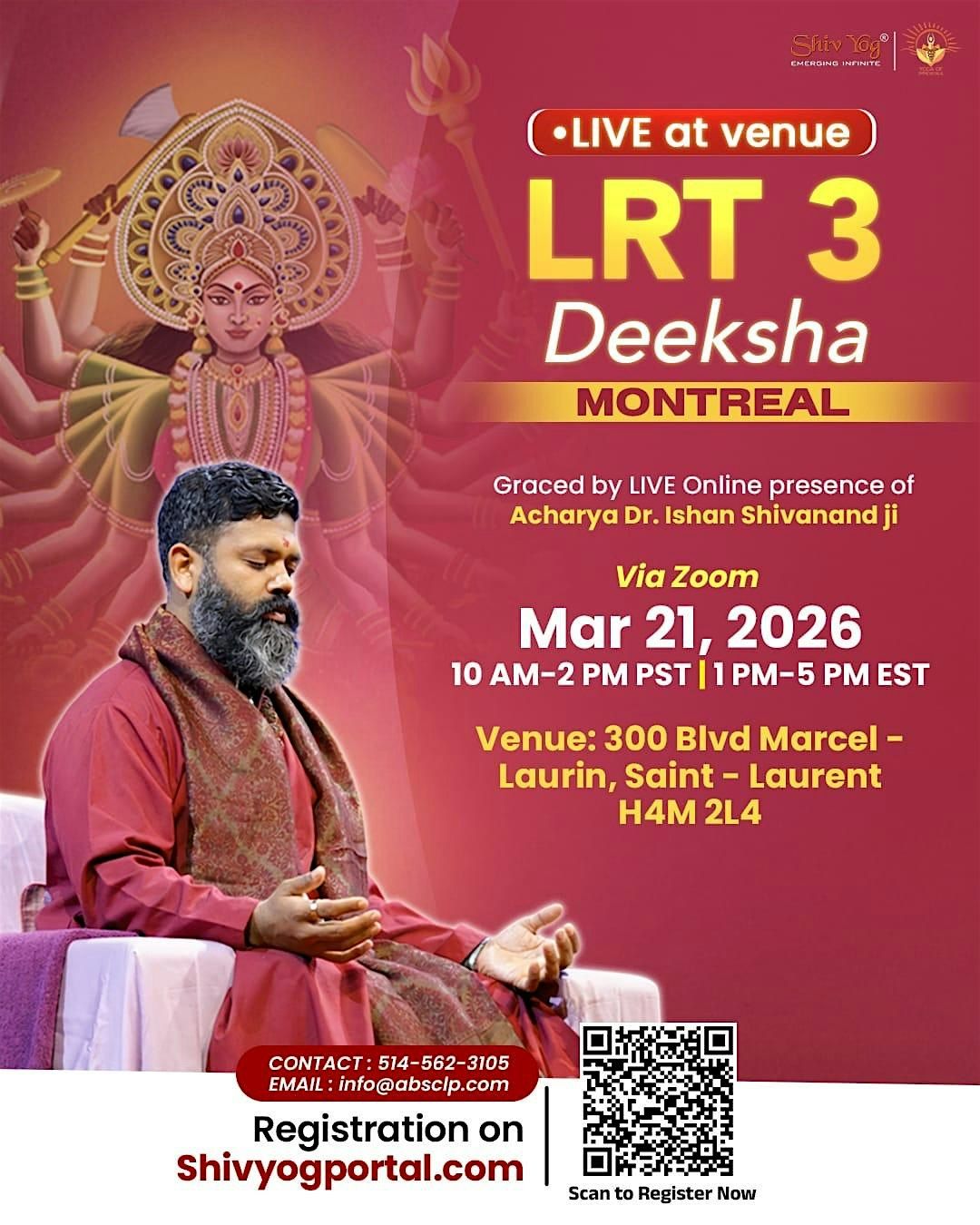 Live Lalita Rudra Trishati DeekshaLevel 3 by Dr Ishan Shivanand ji at ...