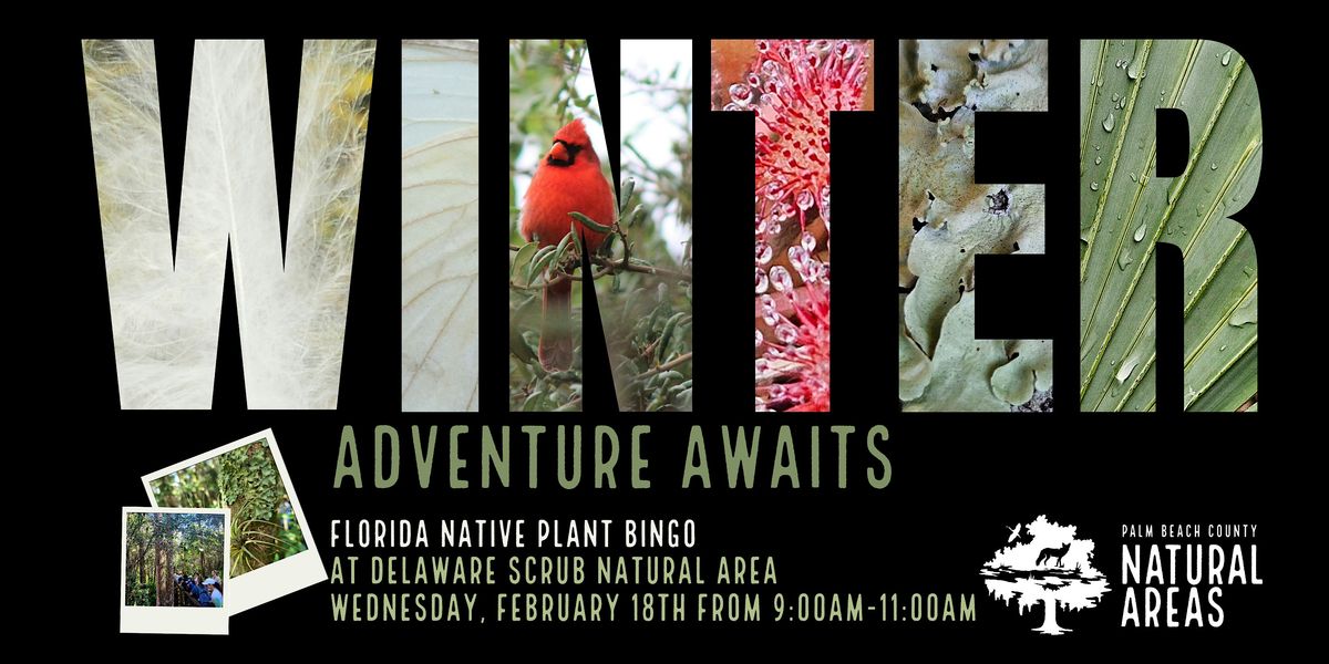 Adventure Awaits - Florida Native Plant Bingo @ Delaware Scrub