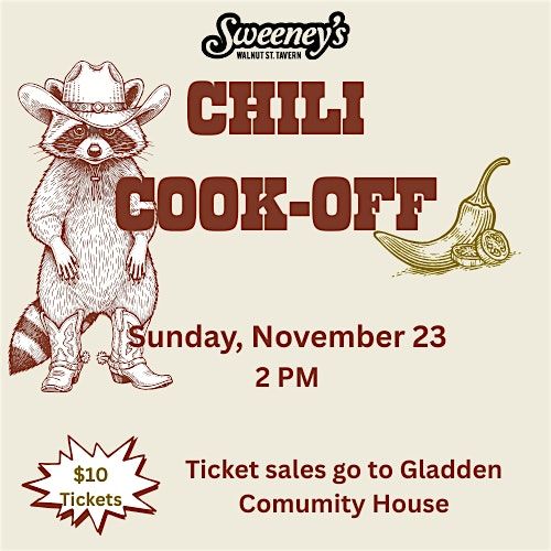 Sweeney's 2nd Annual Chili Cook Off