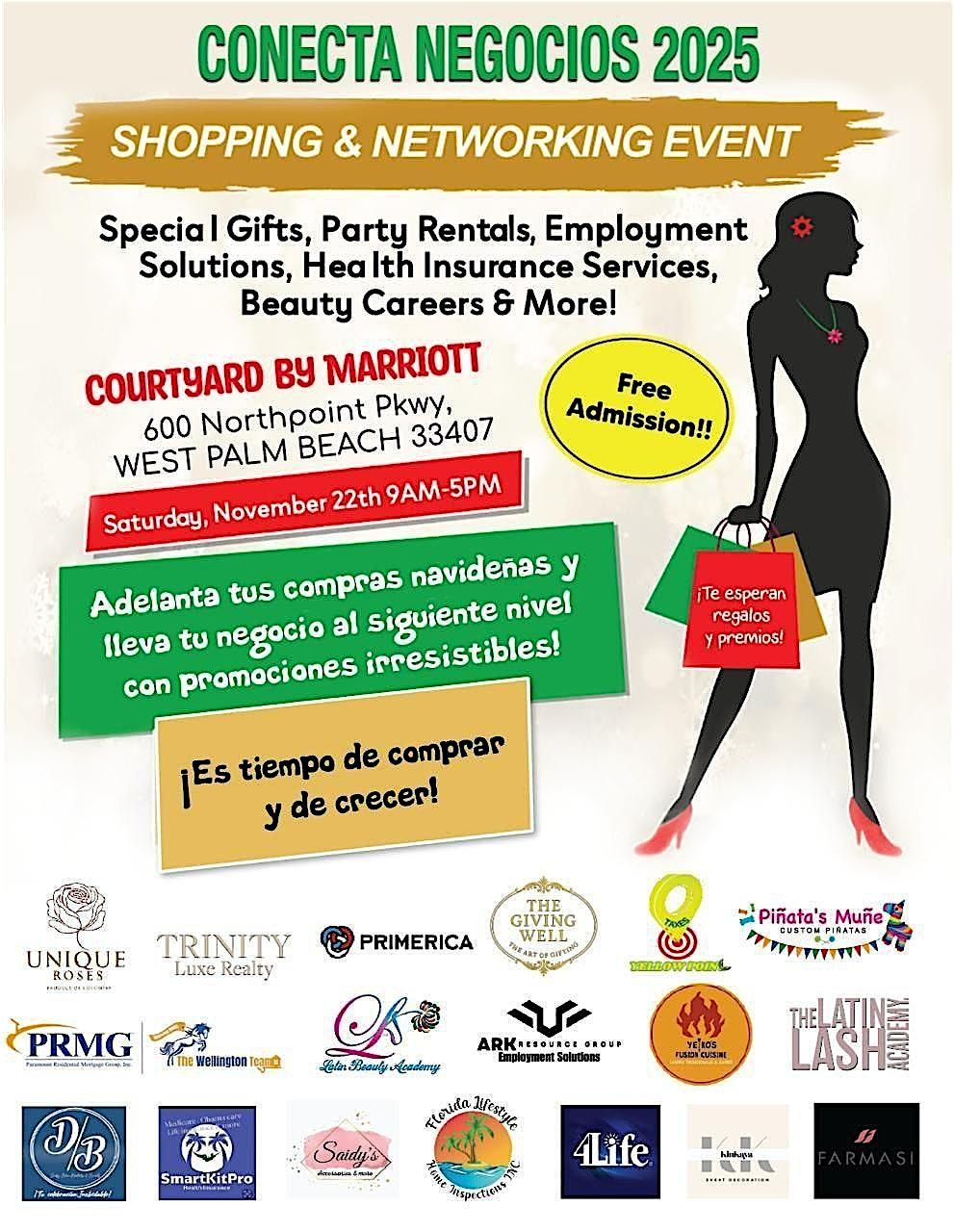 Conecta Negocios 2025: Shopping & Networking Event \u2013 West Palm Beach