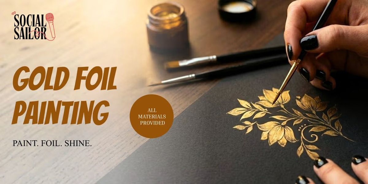 Gold Foil Art Date - Pune