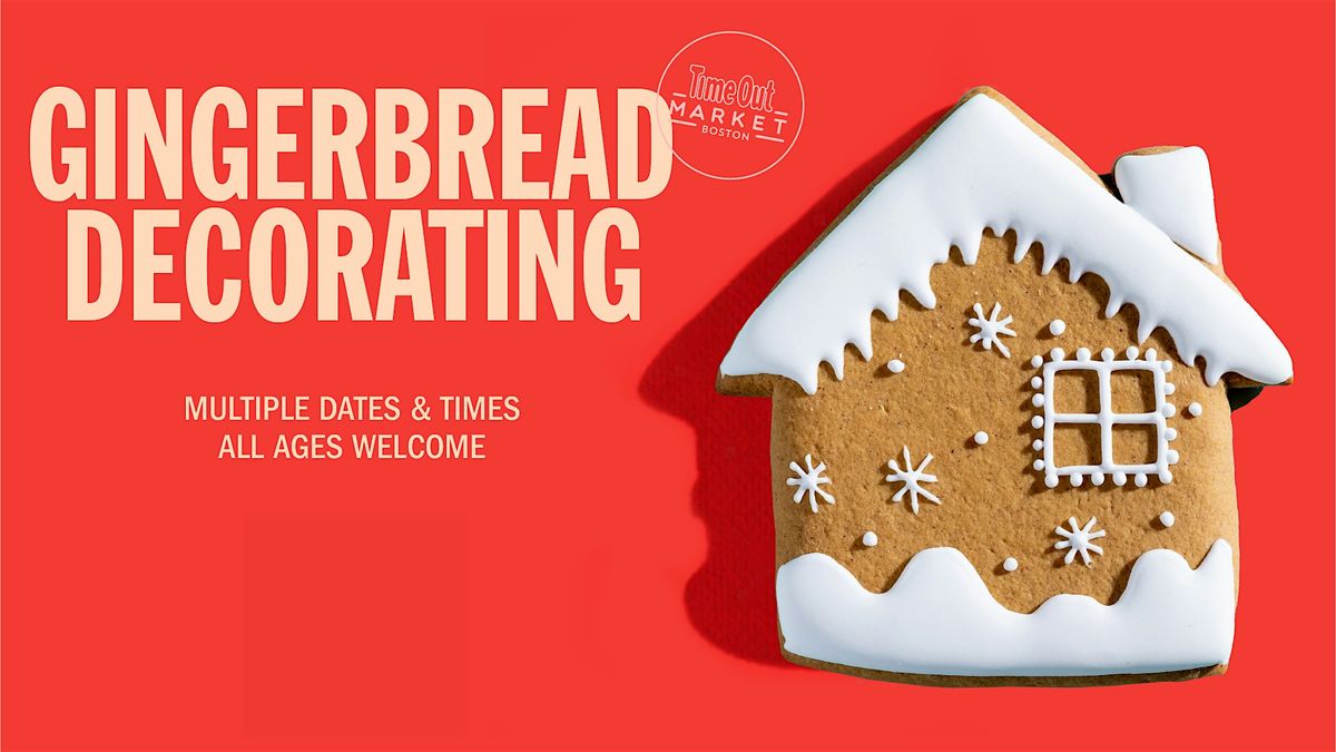 Gingerbread House Decorating Event
