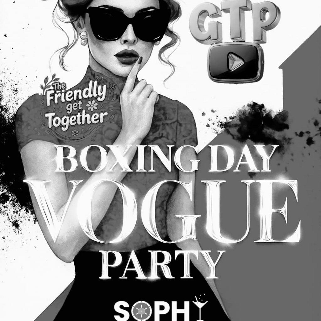TFGT Boxing Day VOGUE PARTY