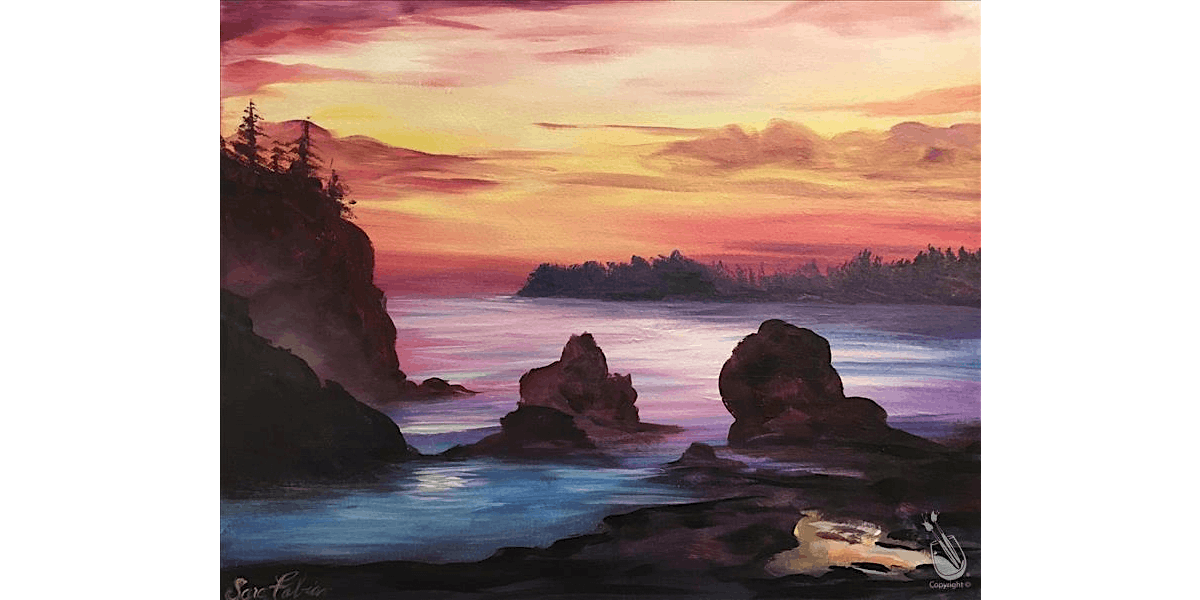 Misty Shore - Paint and Sip in San Antonio | Classpop!\u2122