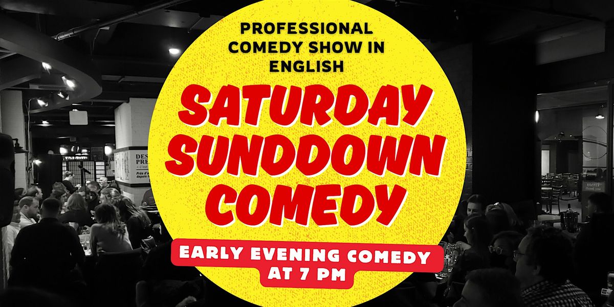 Comedy Show Montreal (7 PM) Early Evening Comedy at Comedy Club in Montreal