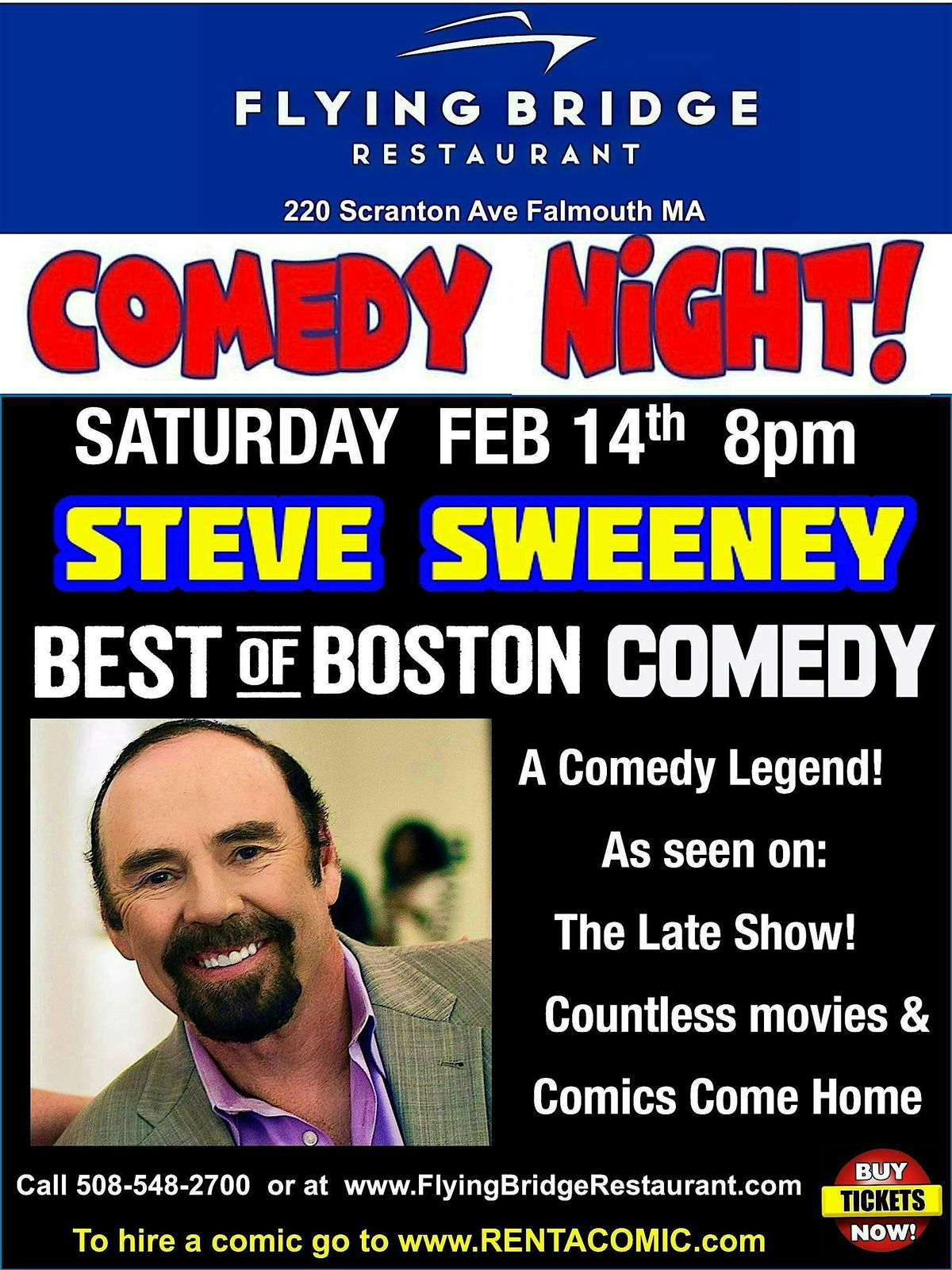 A Night of Comedy with Steve Sweeney