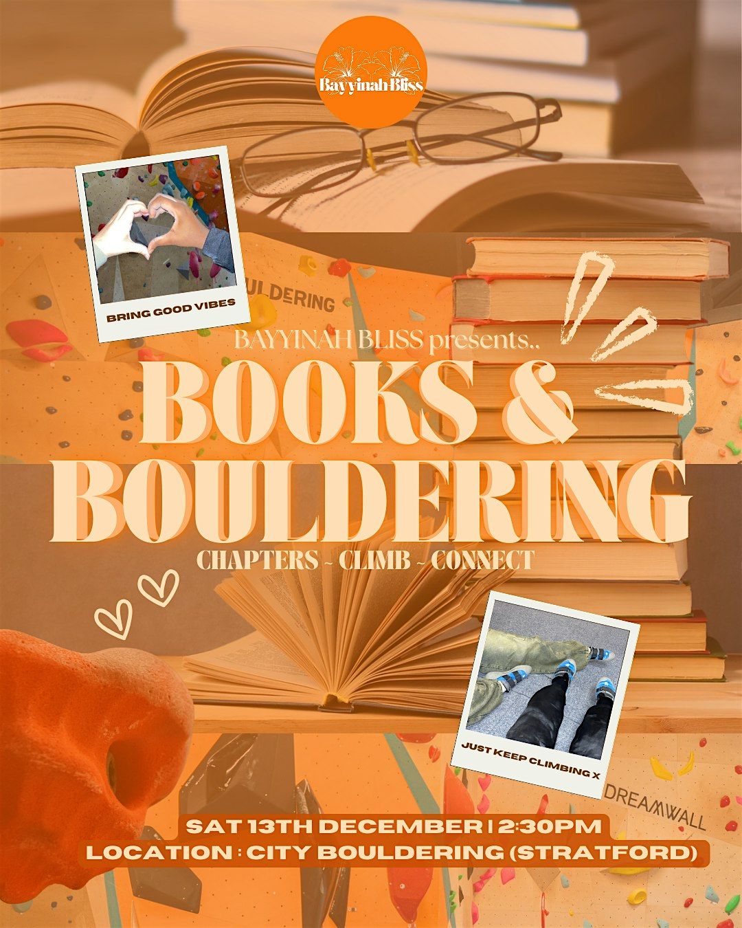 Books & Bouldering with Bayyinah Bliss