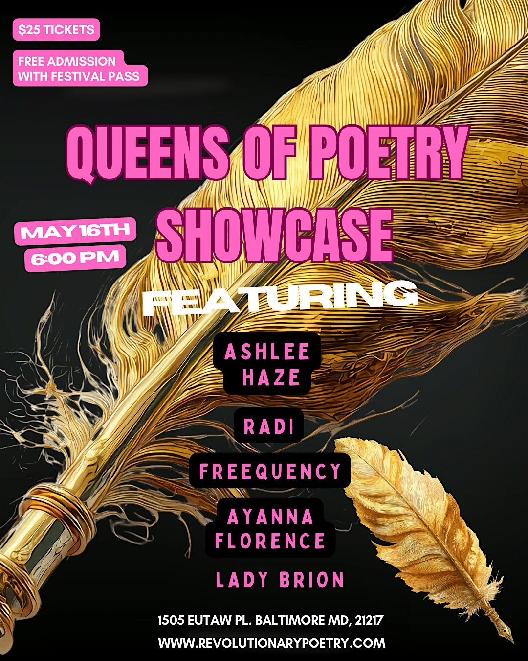 Queens of Poetry Showcase
