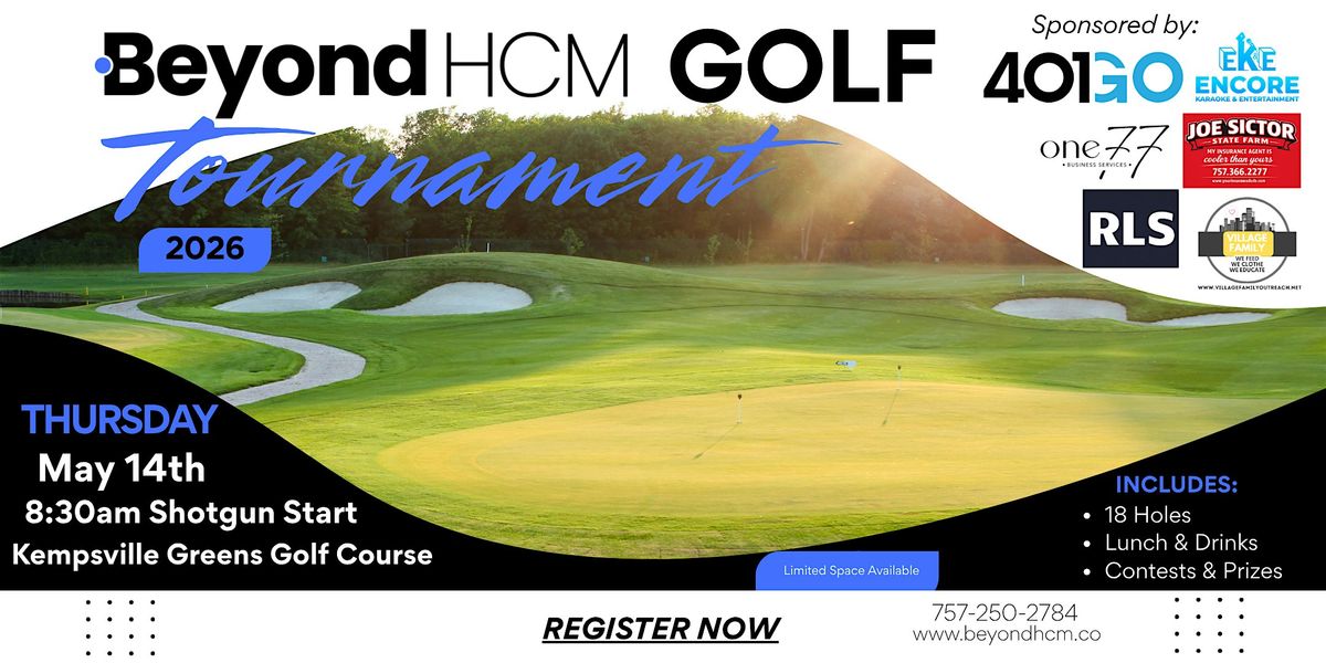 Beyond Golf Performance 2026 Beyond HCM Golf Classic Tournament at Kempsville Greens Golf Club ...