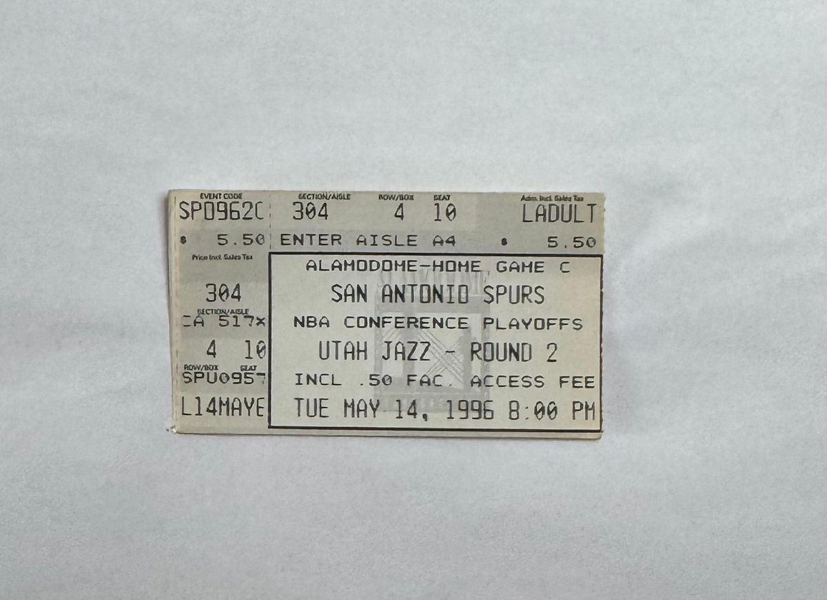 San Antonio Spurs at Utah Jazz Tickets