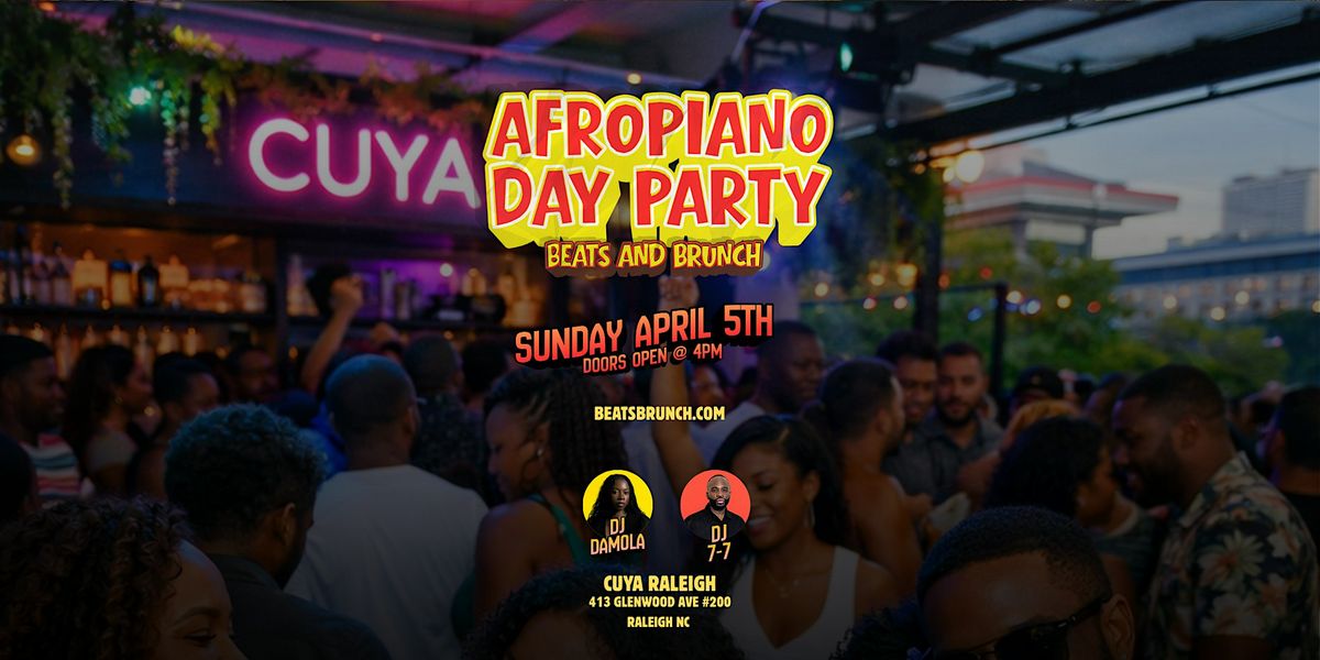 AfroPiano Day Party at Cuya Raleigh on 5th April, 2026