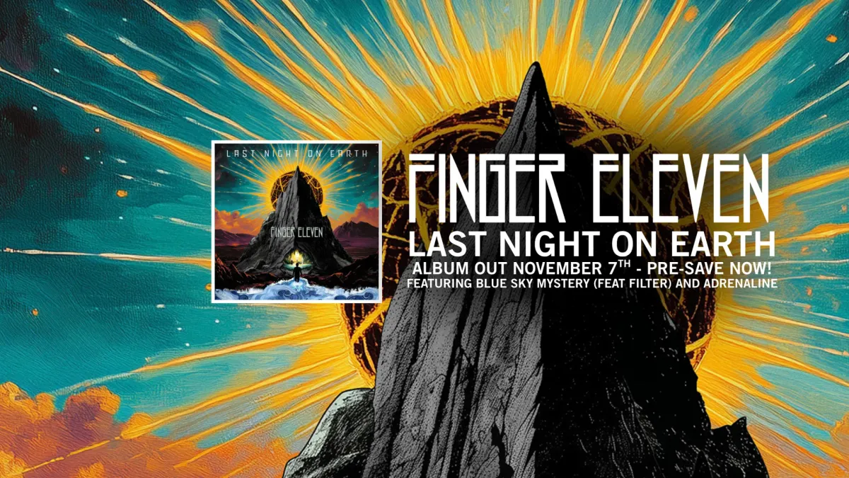 Finger Eleven, Headstones, The Tea Party in Peterborough