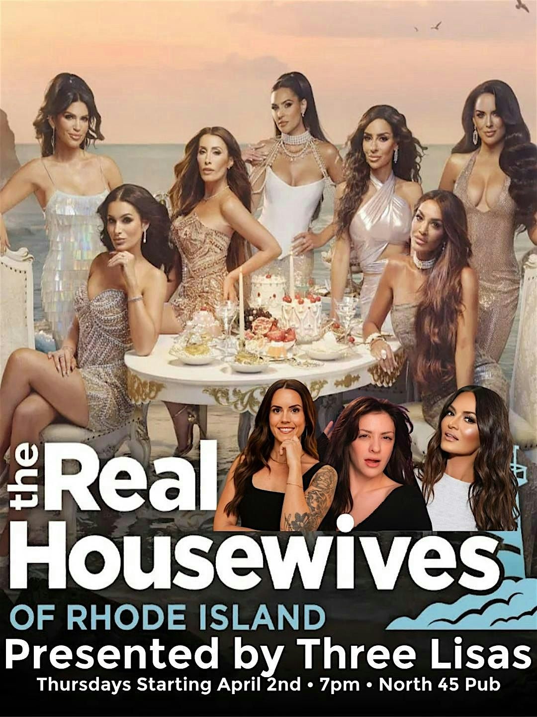 Real Housewives of Rhode Island WEEKLY WATCH PARTY & BINGO