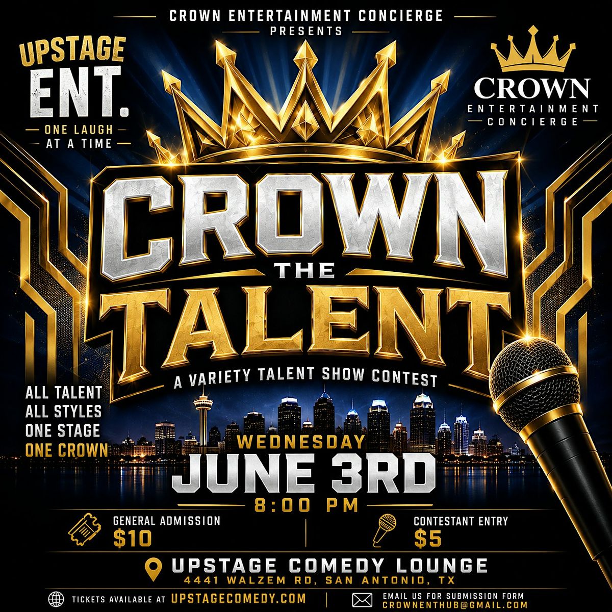 Crown The Talent - Variety Talent Show Contest & Showcase