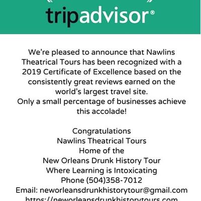 New Orleans Drunk History Tours