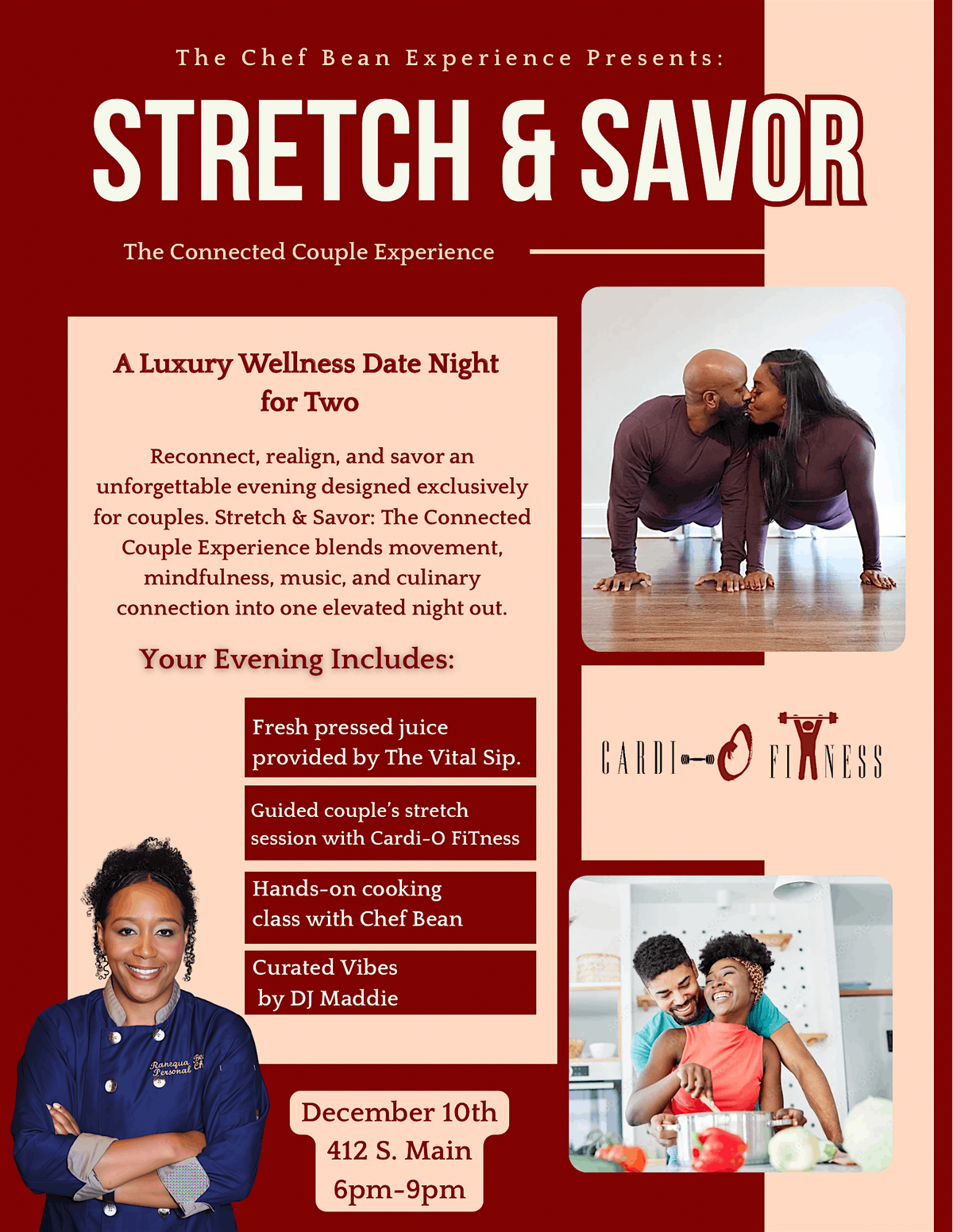 Stretch & Savor: The Connected Couple Experience
