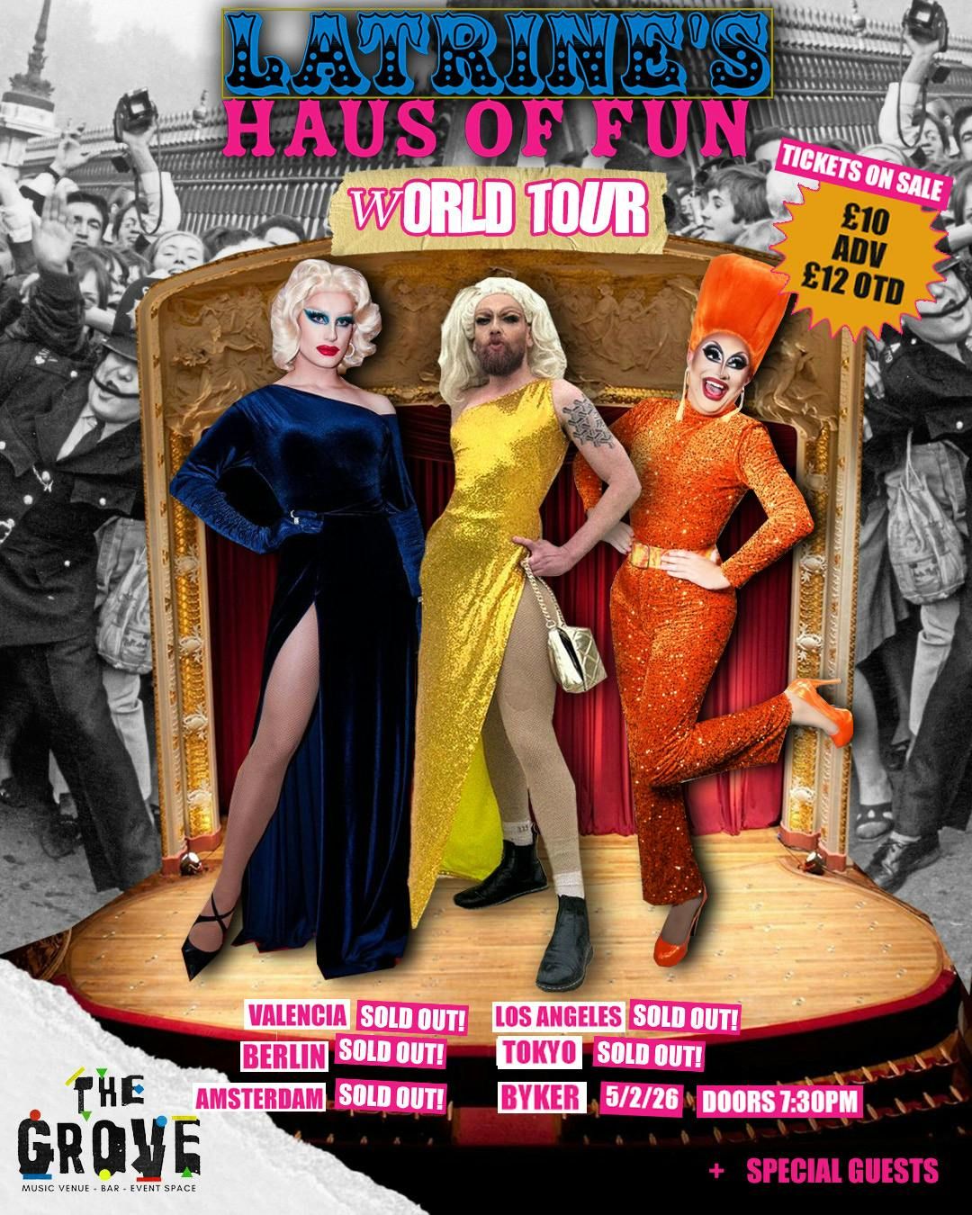 Latrines Haus of Fun - 2018 Drag Idol Reunion World Tour
