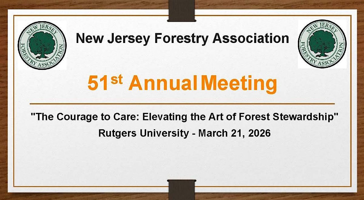 Cook Student Center Rutgers NJFAs 51st Annual Meeting - March 21, 2026 - Rutgers University at Cook ...