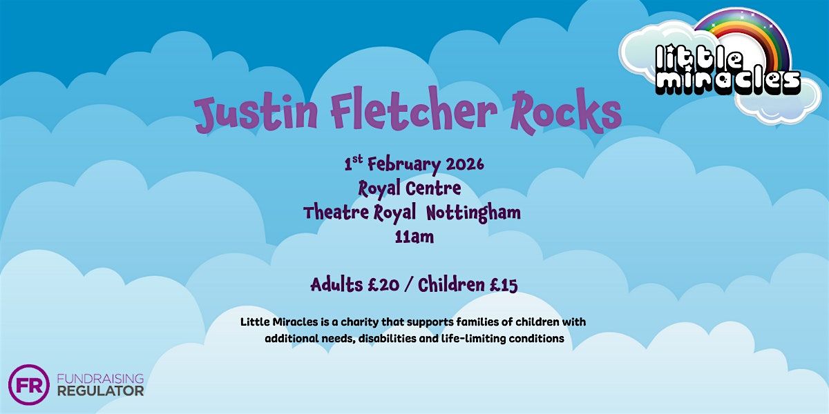 Notts justin fletcher rocks royal centre notts