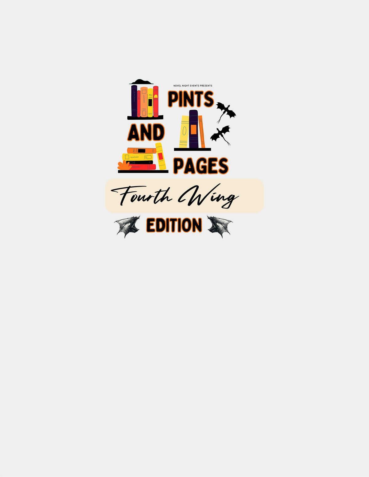 \u2728 Pints & Pages: Fourth Wing Edition
