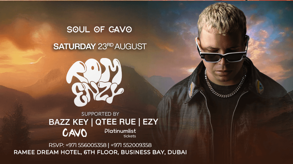 Soul of Cavo Presents Tom Enzy Live in Dubai