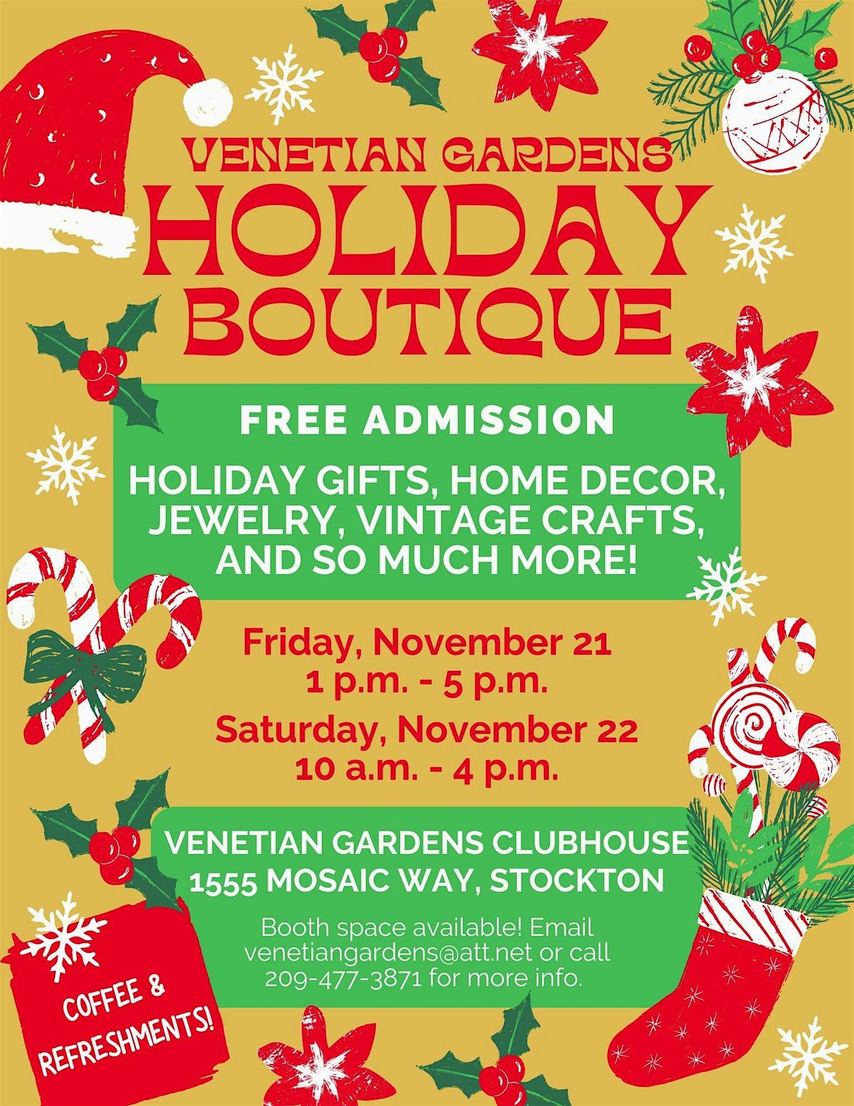 Venetian Gardens Holiday Boutique