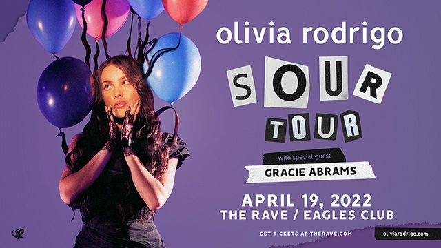 Olivia Rodrigo - SOUR Tour at The Rave | 2401 W Wisconsin Ave ...