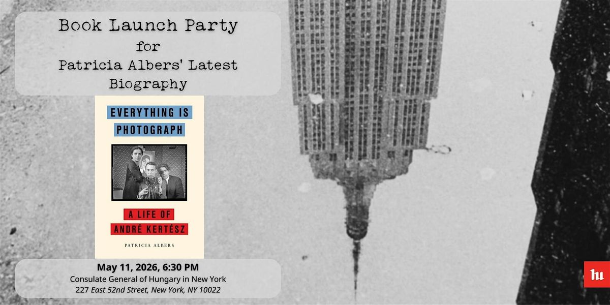 Everything Is Photograph: The Book Launch of a Biography of Andr\u00e9 Kert\u00e9sz