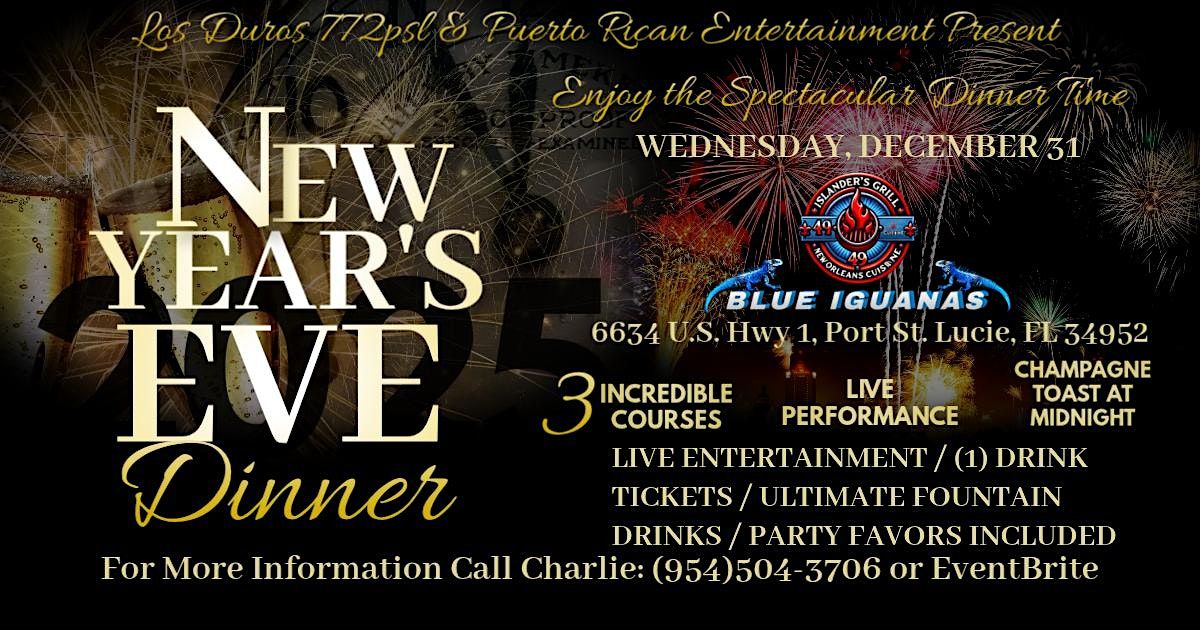 New years eves dinner party