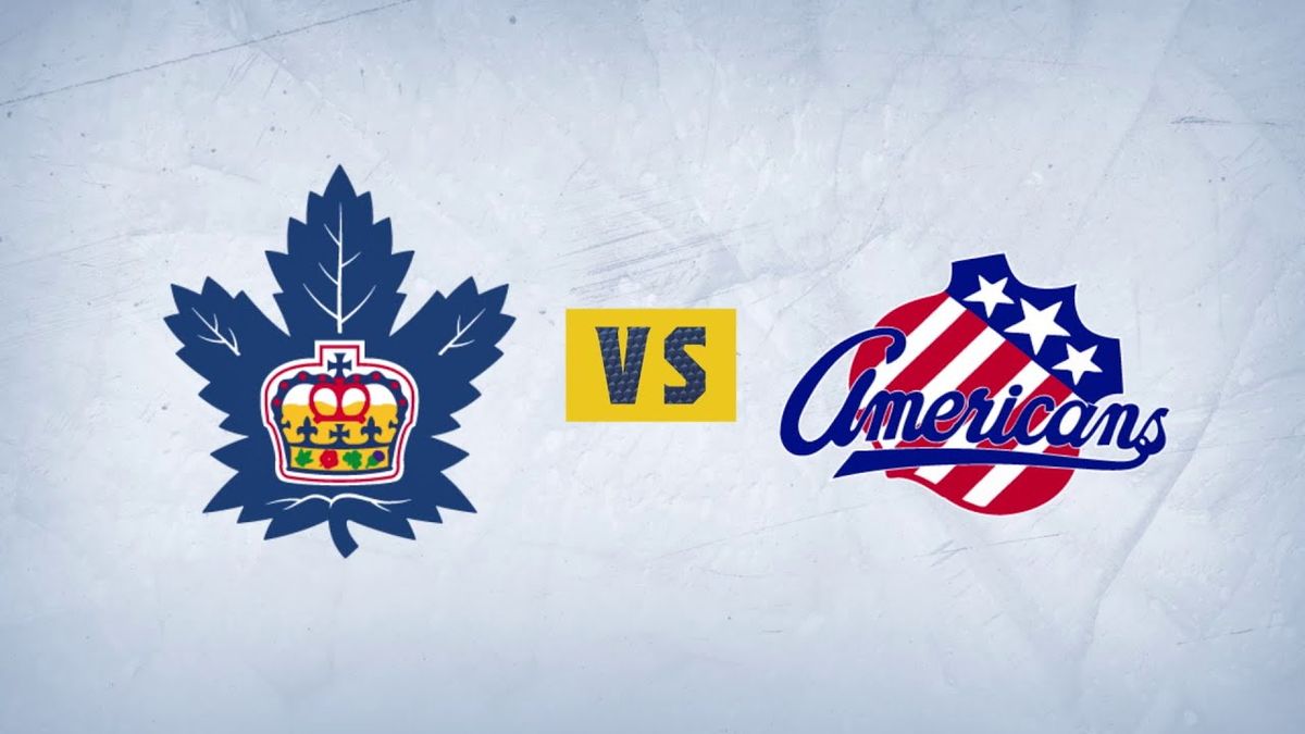 Toronto Marlies vs. Rochester Americans