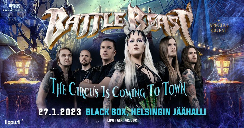 BATTLE BEAST \/\/ Black Box, Helsinki Ice Hall