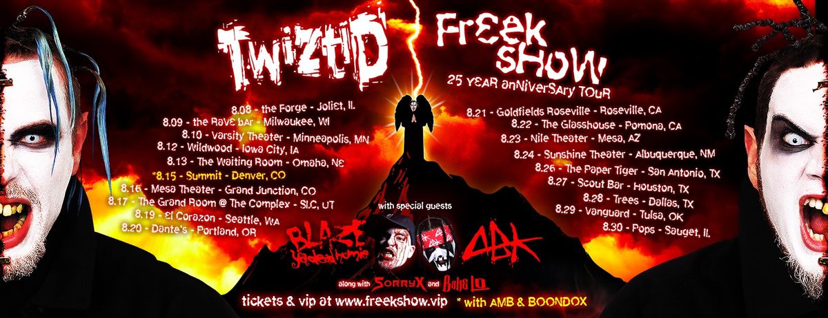 Twiztid at The Underground at The Fillmore Charlotte