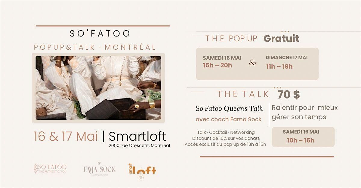 So'Fatoo Queens Talk avec Coach Fama | Ralentir pour mieux g\u00e9rer son temps