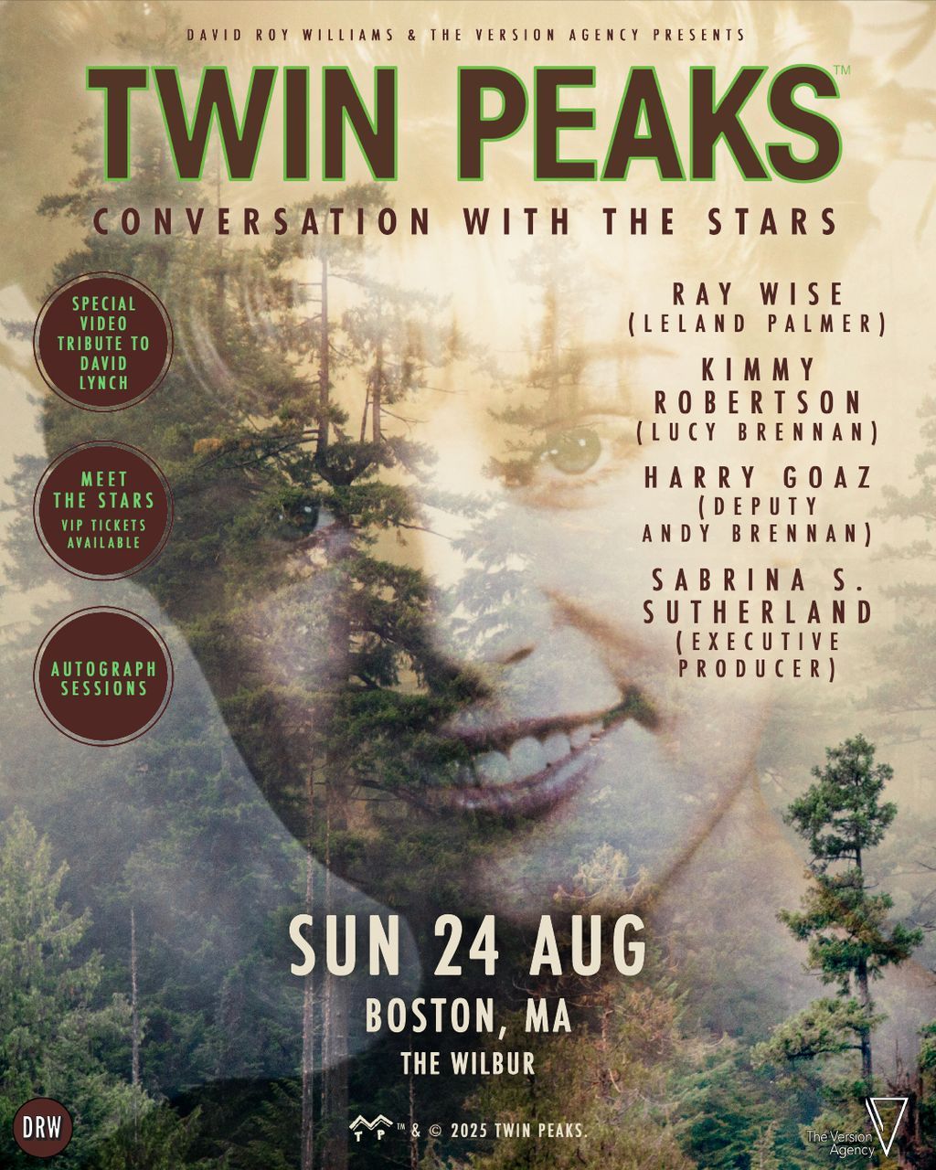 Twin Peaks - Conversation With The Stars at Wilshire Ebell Theatre