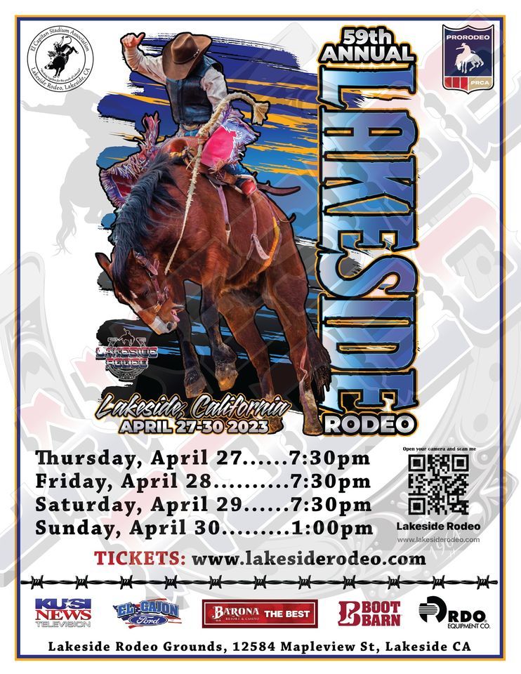 Lakeside Rodeo Bull Riding 59th Annual Lakeside Rodeo at Lakeside Rodeo - Lakeside, CA on 28th ...