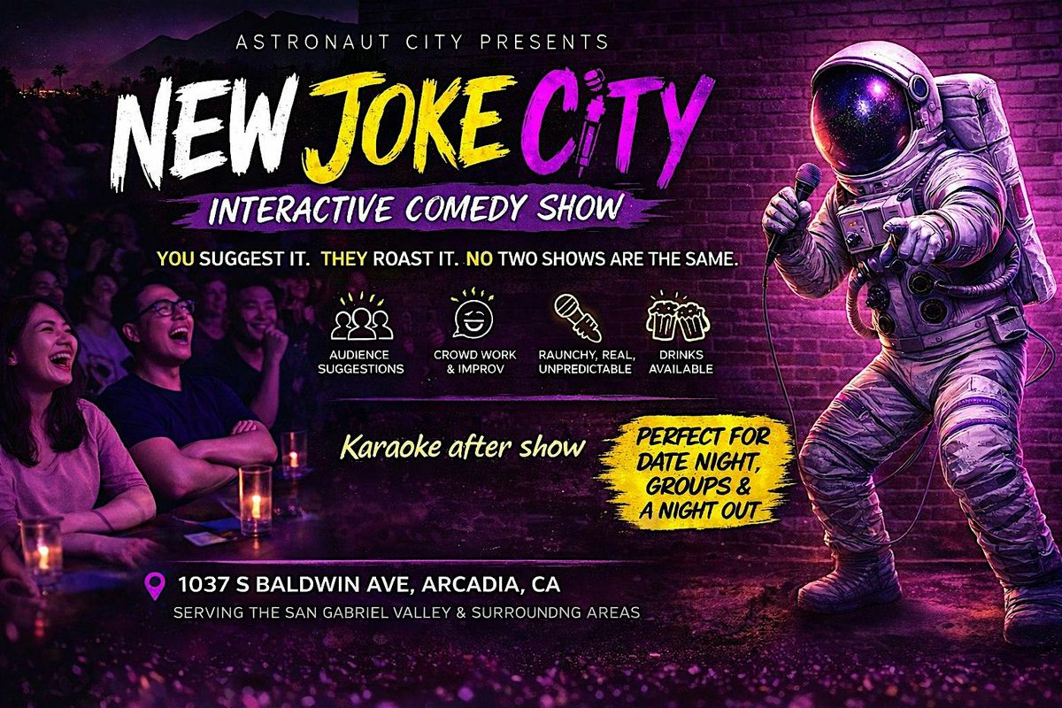 Interactive Comedy Show in Arcadia | New Joke City