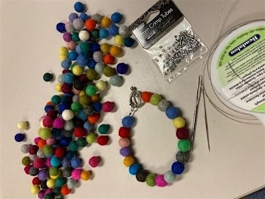 Winter Wool Bead Bracelet Workshop | Brenda Dwyer, instructor