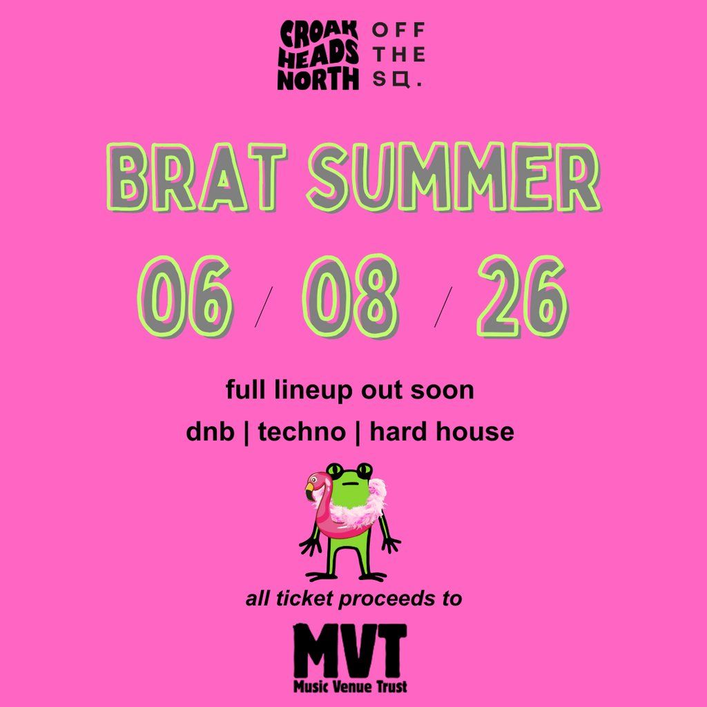 Croakheads does brat summer at off the square on 06.08