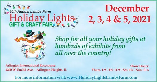 Lambs Farm Holiday Lights Gift & Craft Fair