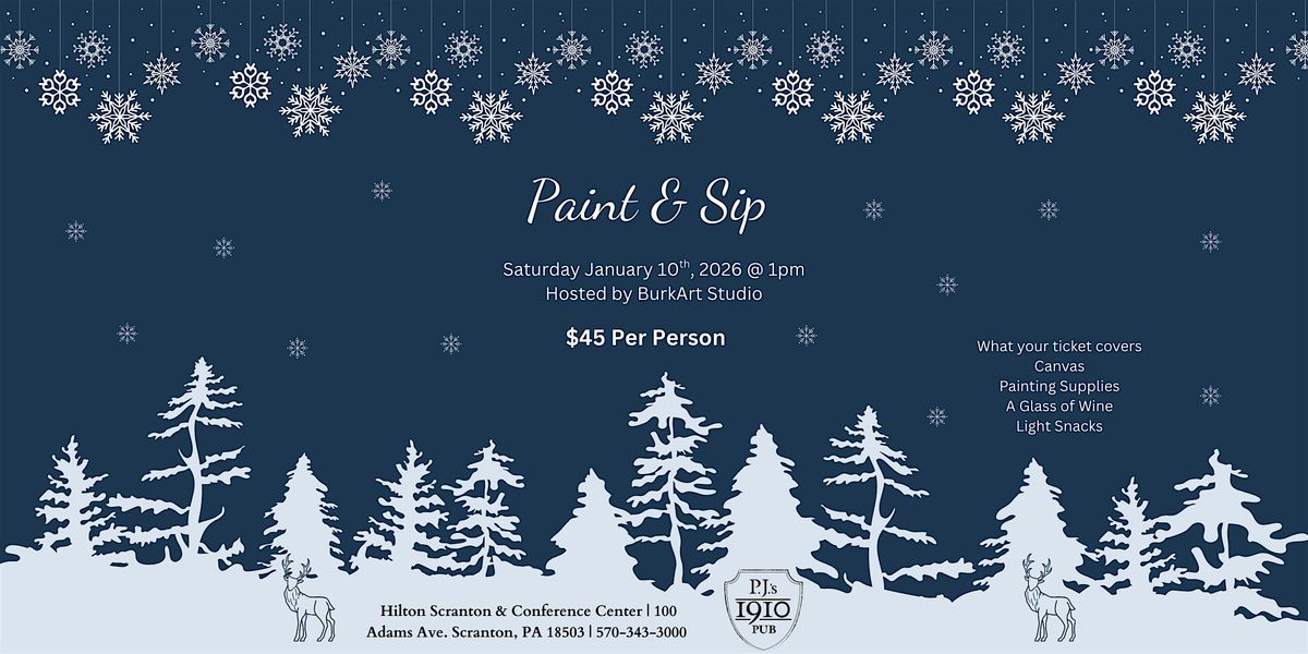 Winter Paint & Sip