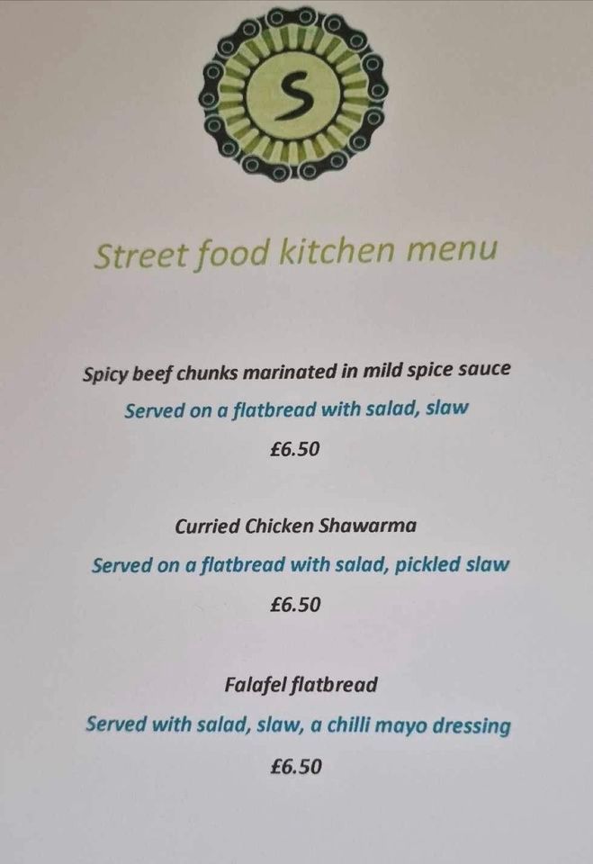 Street Food Kitchen Pop Up in Car Park at The Black Lion, Swadlincote ...
