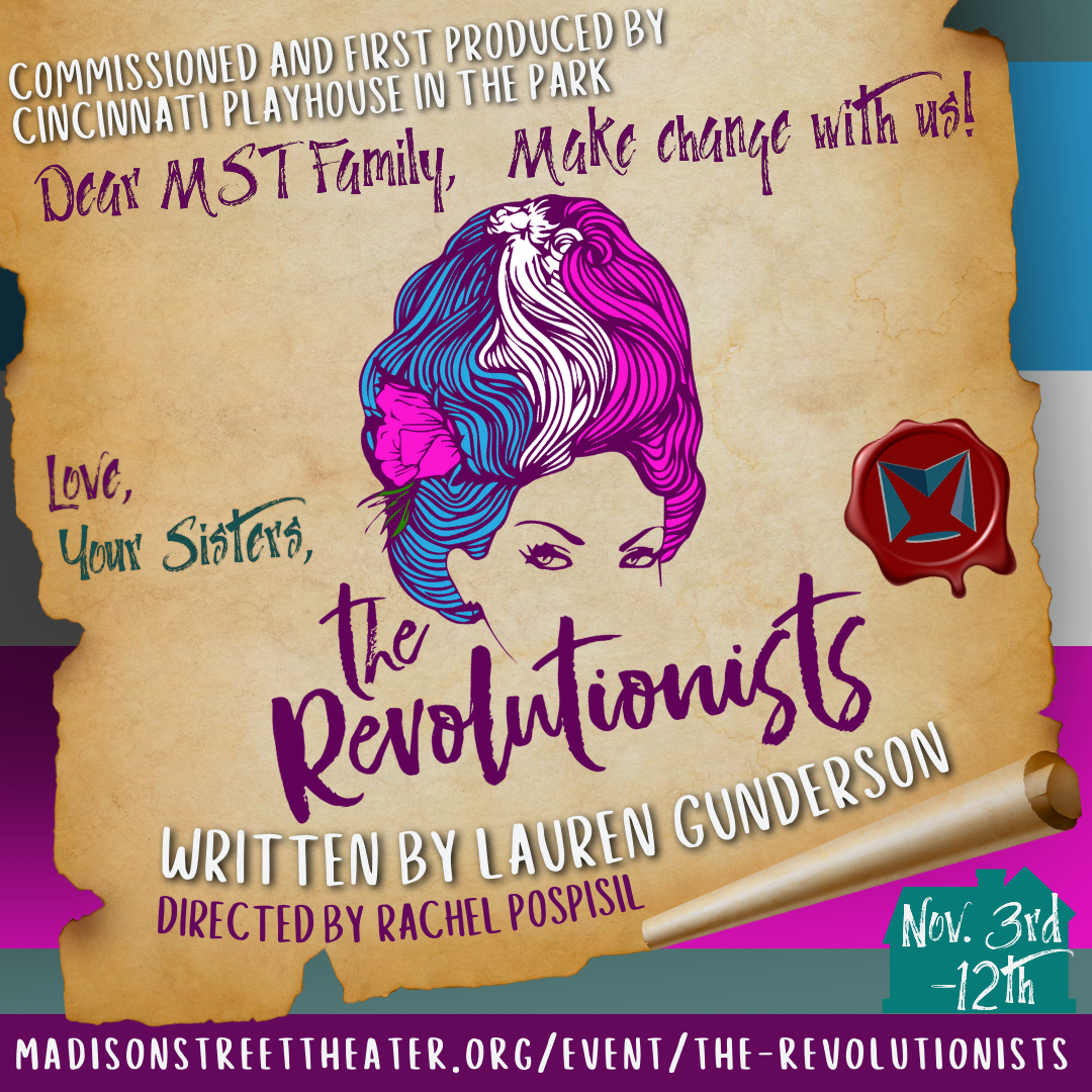 The Revolutionists at Civic Theatre of Greater Lafayette