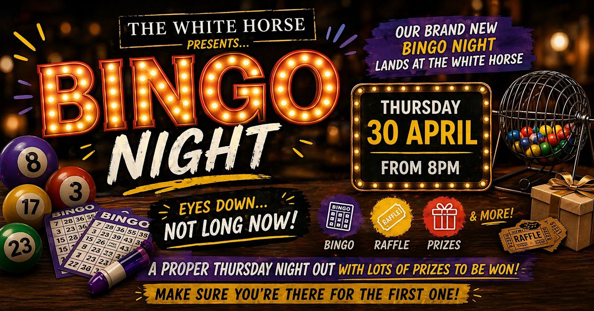 Bingo Night at The White Horse Shepherd's Bush