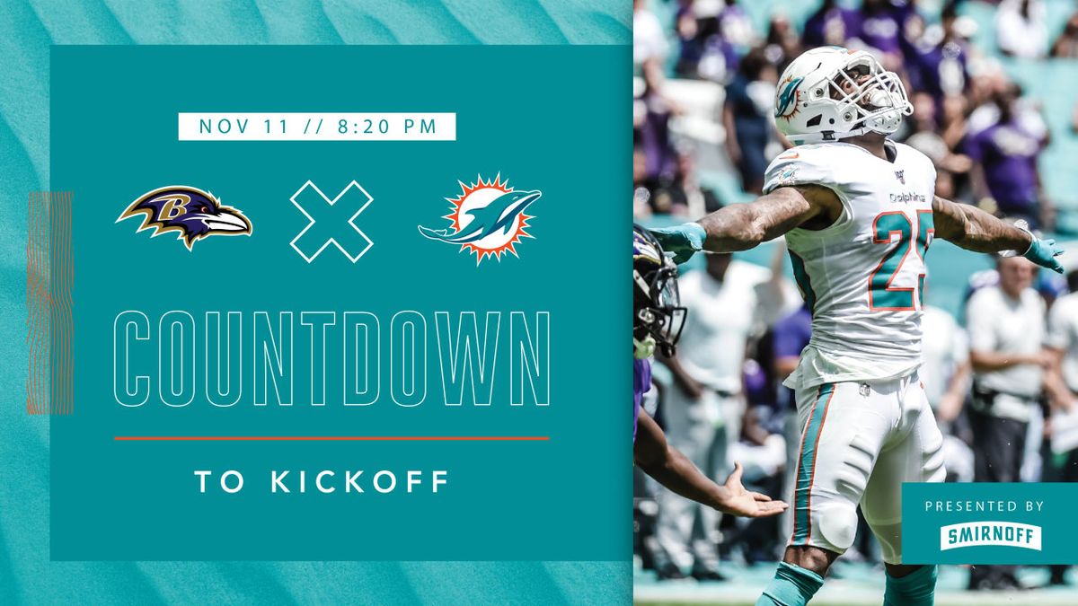 Baltimore Ravens at Miami Dolphins