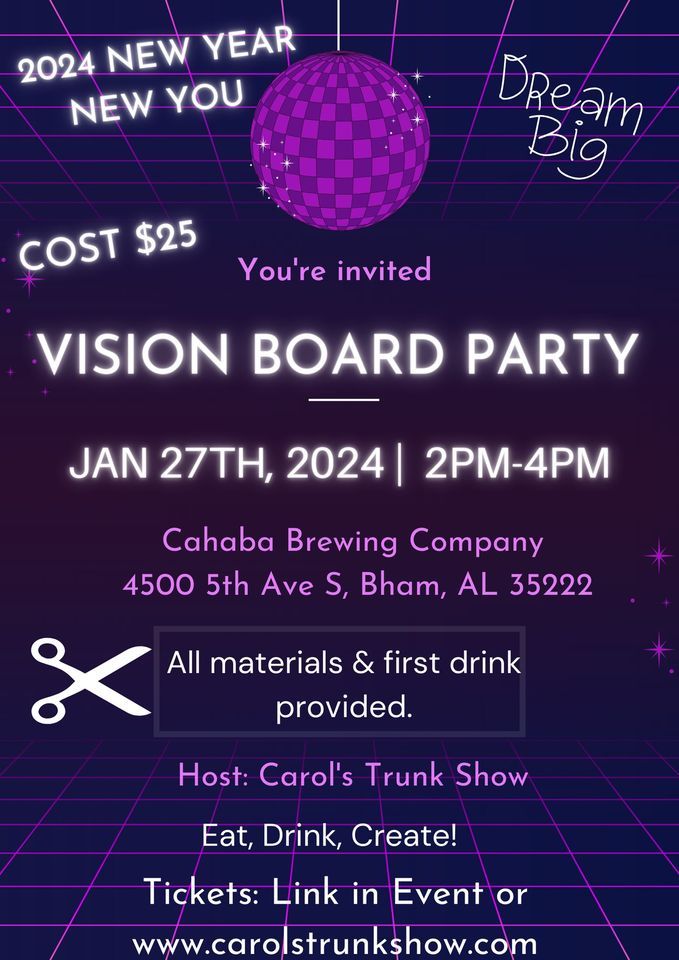 2024 Is My Year of MORE! Two-Day Vision Board Bash Tickets, Fri, Jan 5,  2024 at 6:00 PM