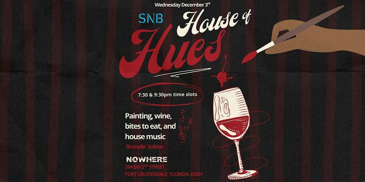 12\/3 -  House of Hues Sip & Paint | Sky n Beyond